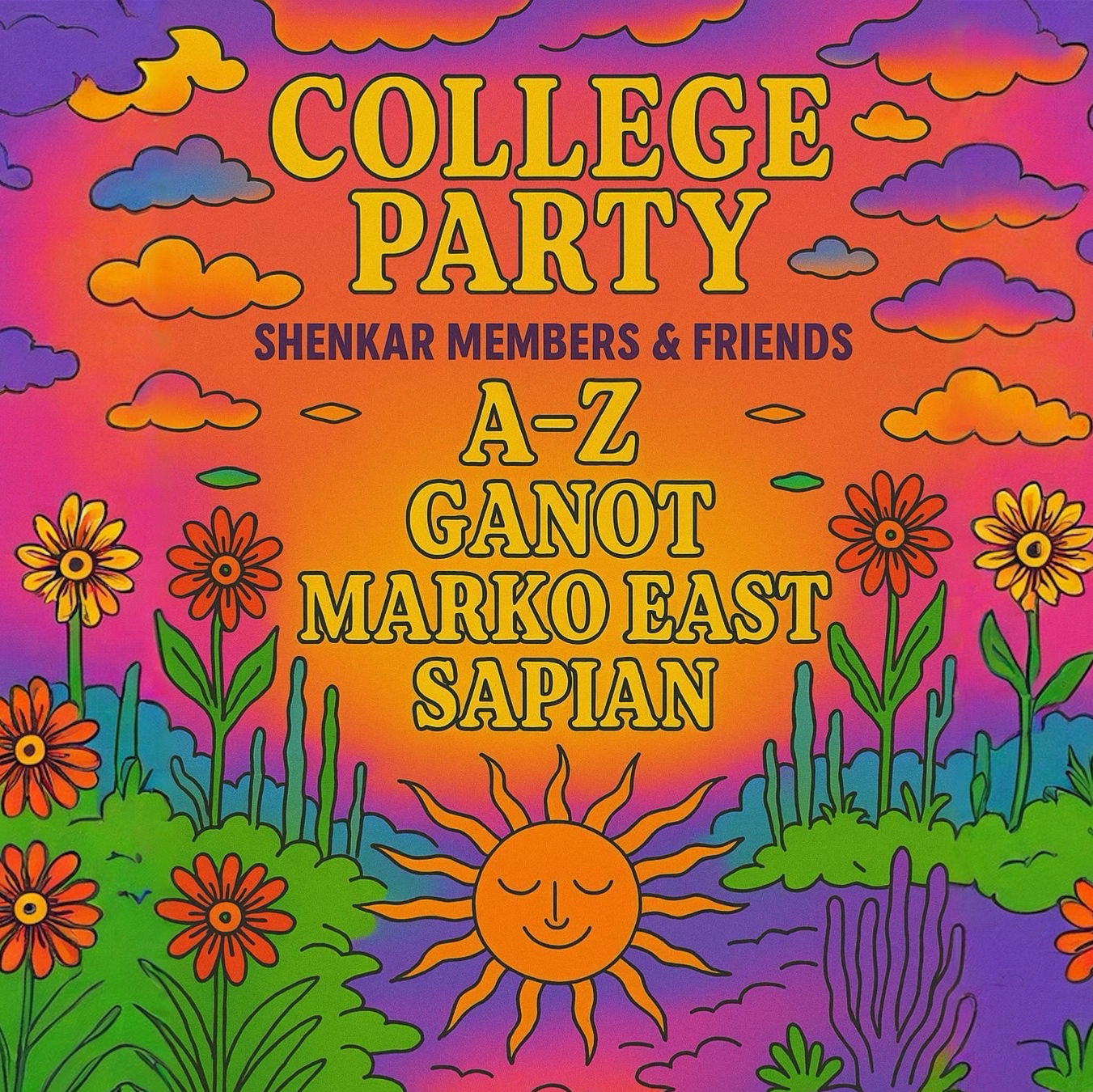 College party- Shenkar members