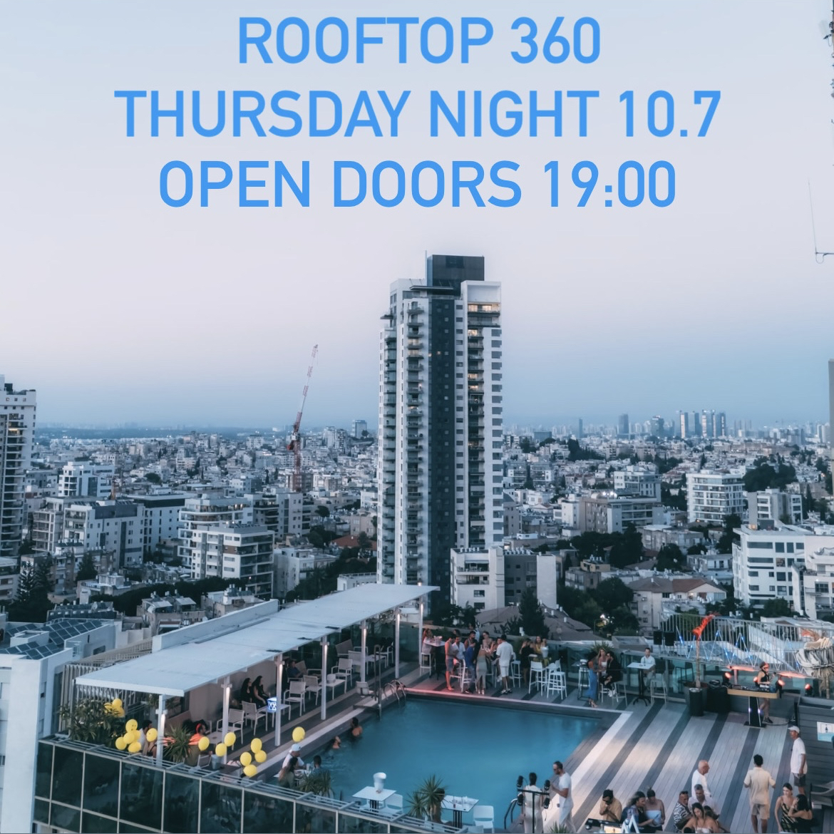 Rooftop 360 || Cocktails & Sunset || 12.07.25