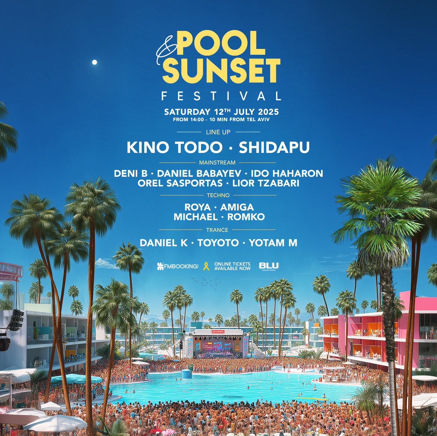 POOL & SUNSET FESTIVAL •