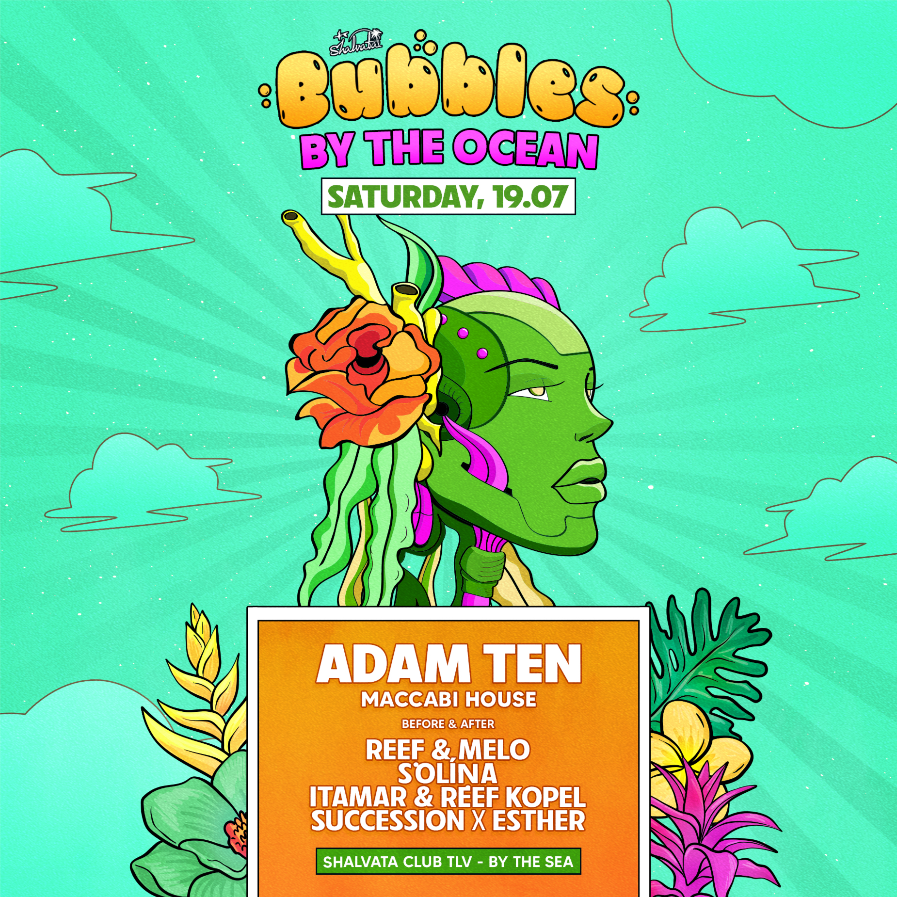 BUBBLES x ADAM TEN SAT