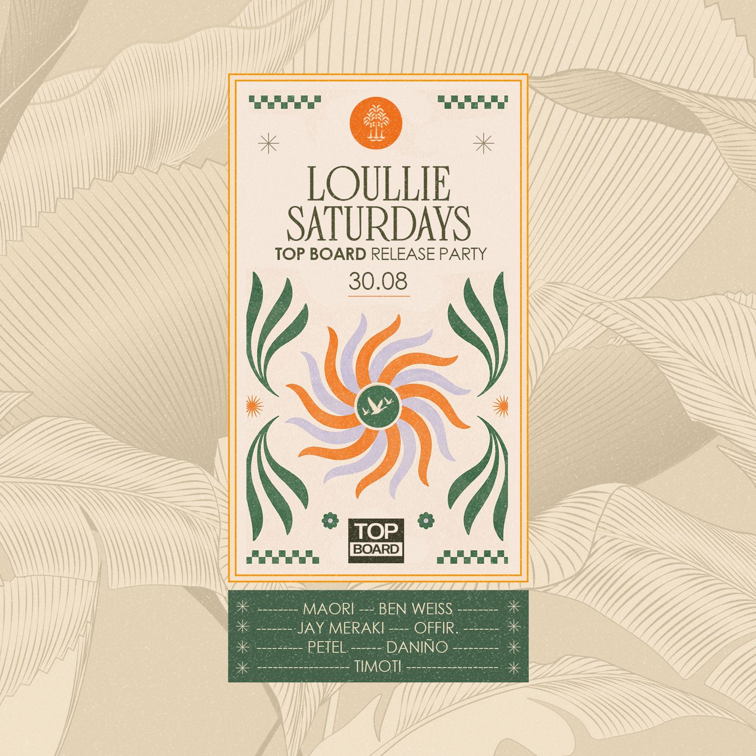 Loullie Saturdays x Top Board