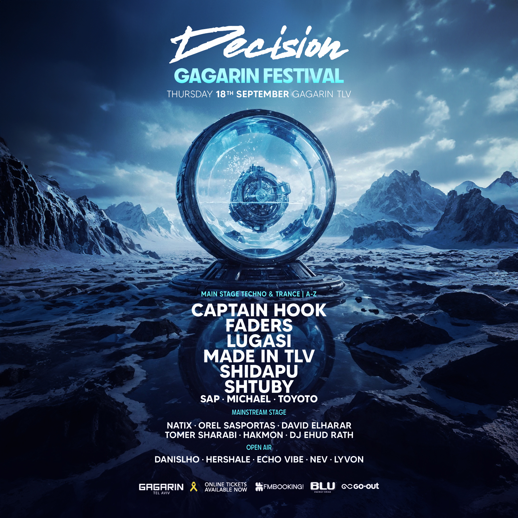 DECISION FESTIVAL THURSDAY GAGARIN
