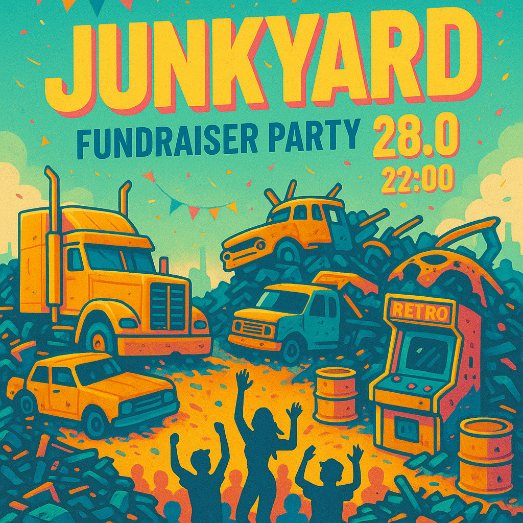 GUNKYARD Fundraiser Party