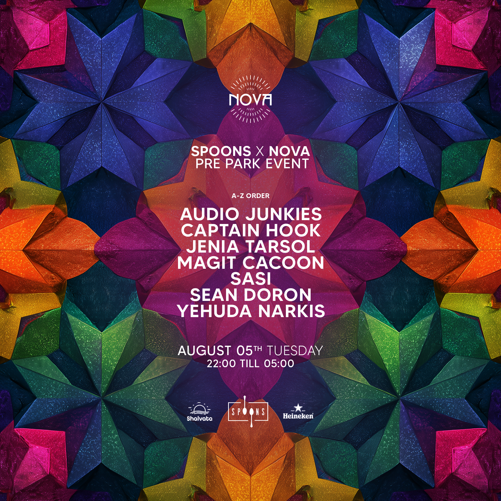Spoons X Nova Pre Park Event