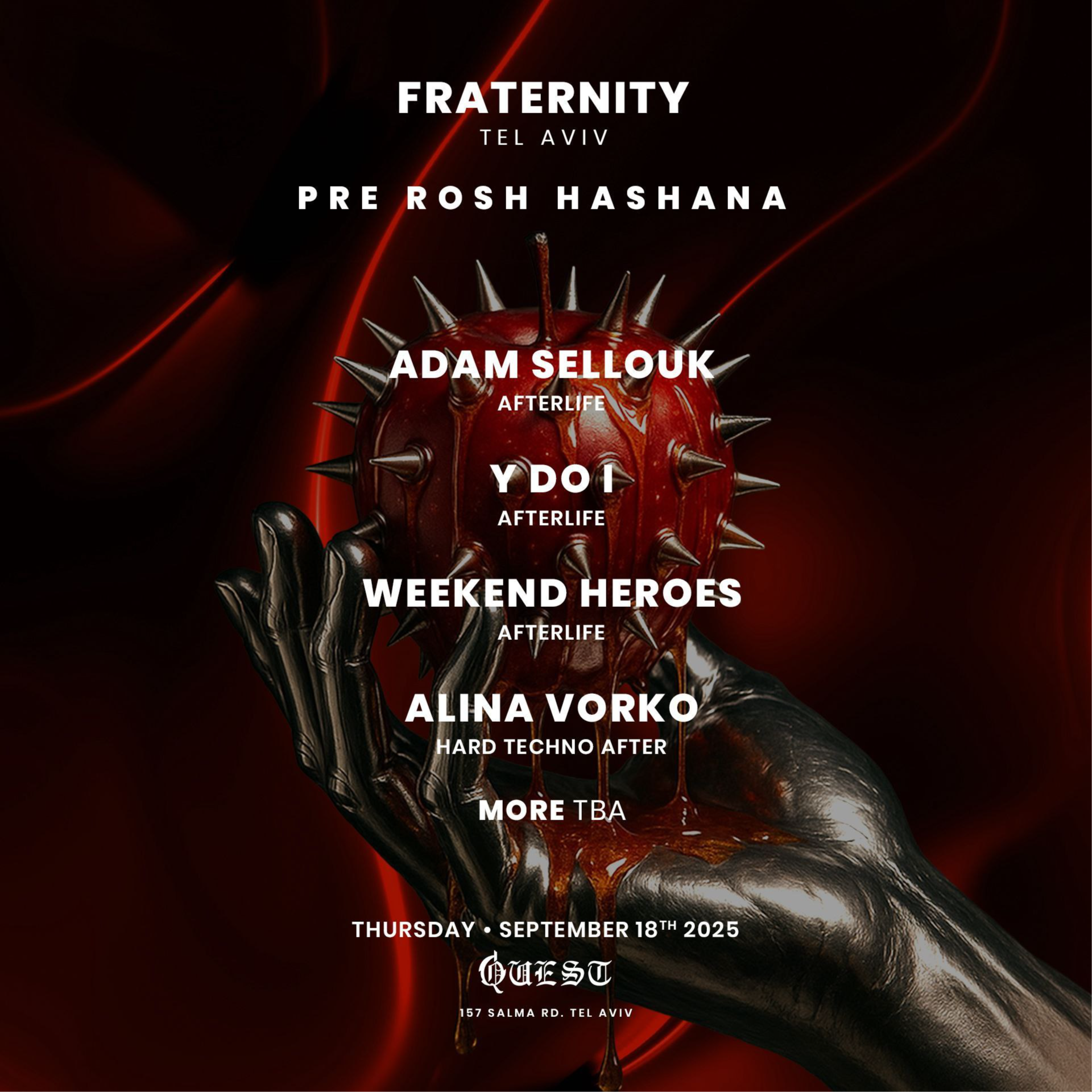 Fraternity - Pre Rosh Hashana
