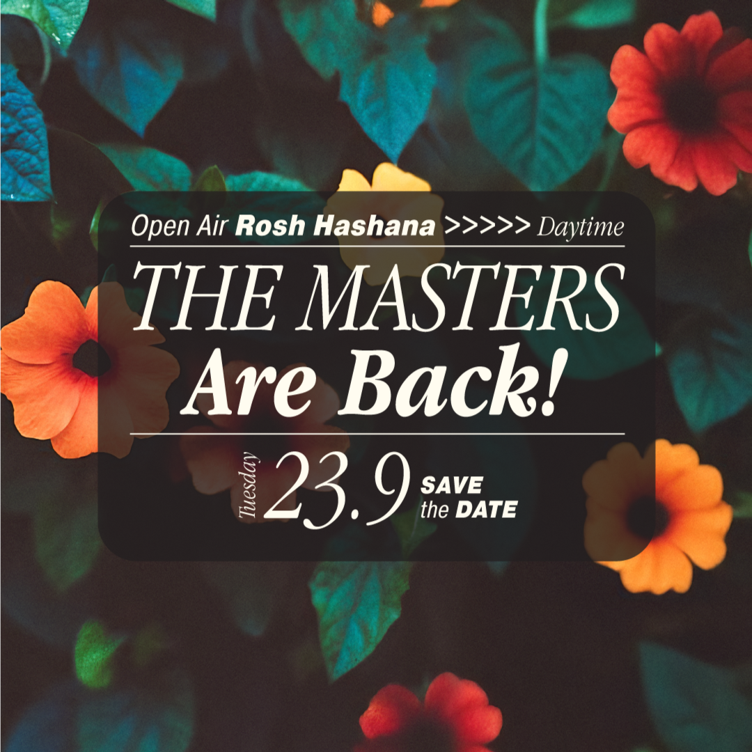 Rosh Hashana Masters