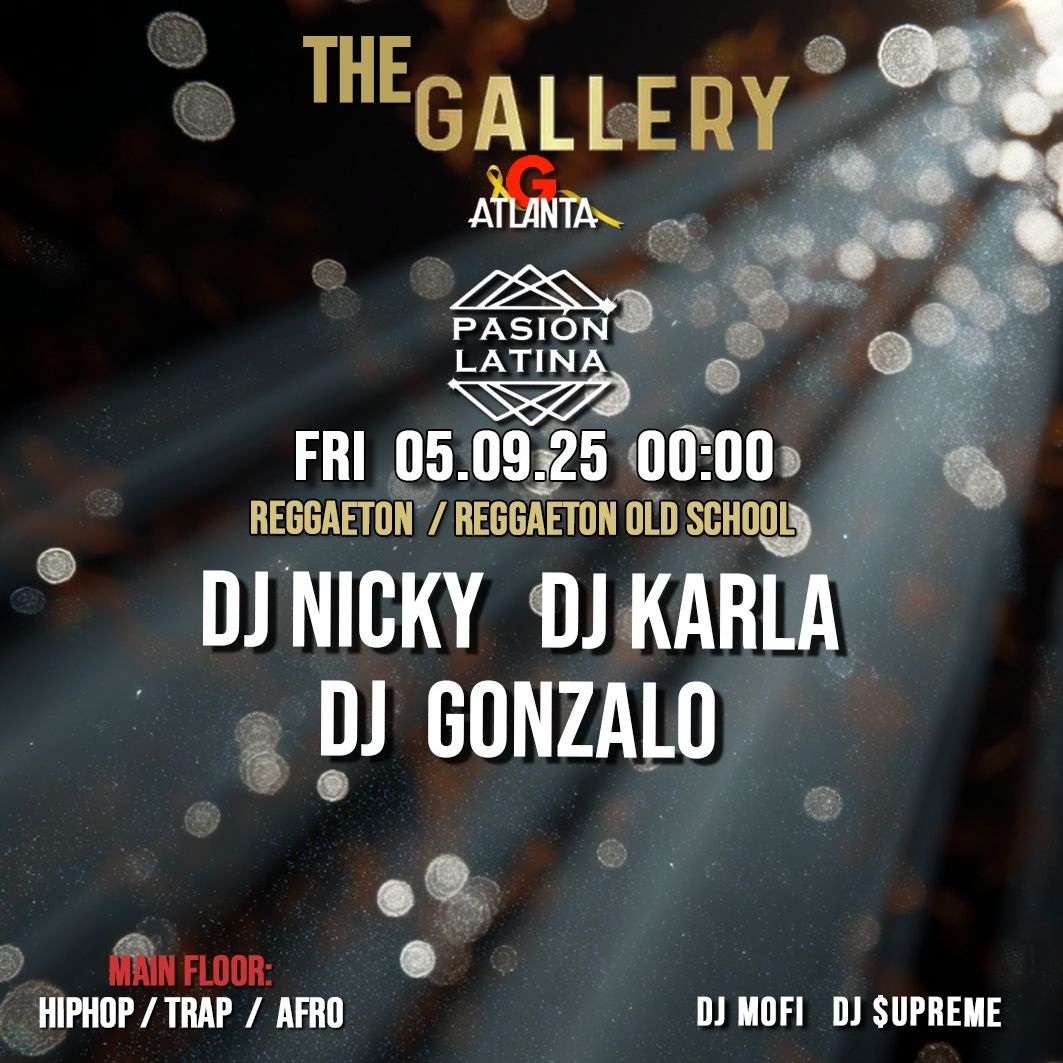 PASION LATINA Friday Tel Aviv ATLANTA Club The Gallery