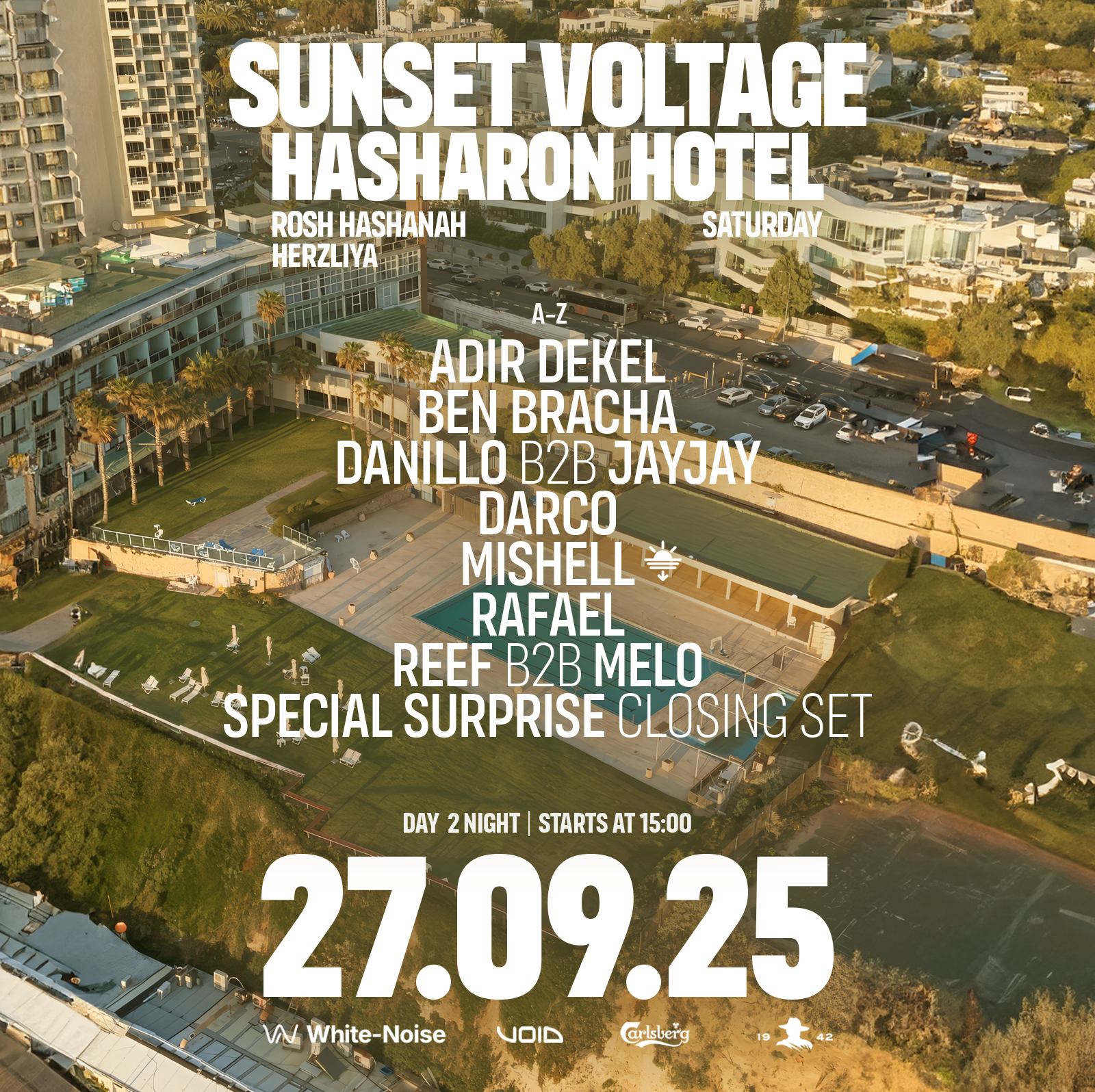 Hotel Hasaron Rosh Hashanah Saturday