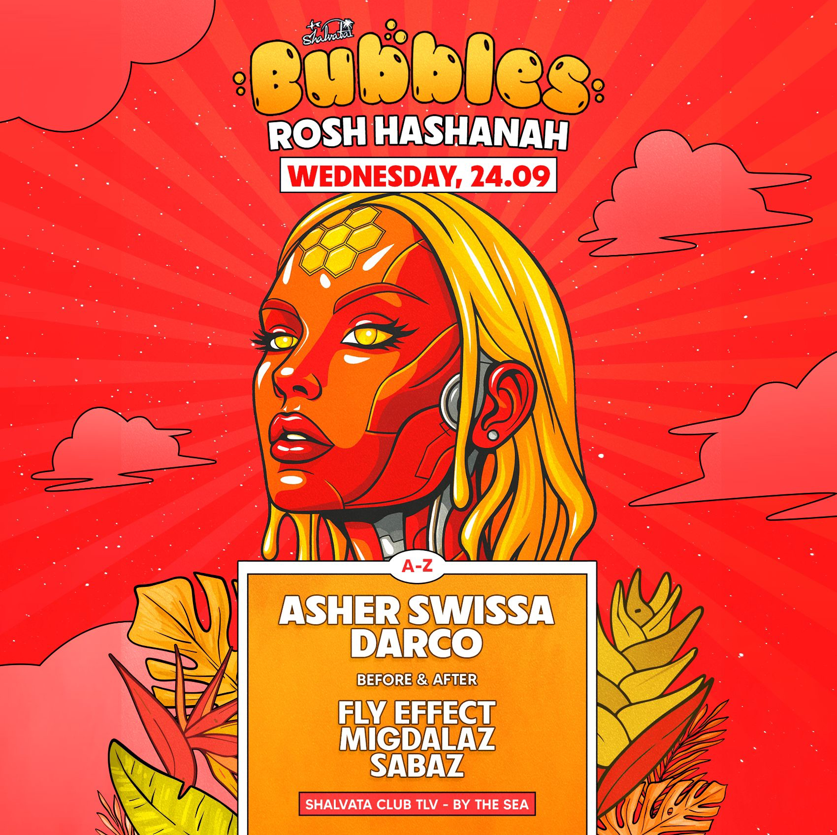 BUBBLES FORMULA Rosh Hashana Special WEDNESDAY NIGHT