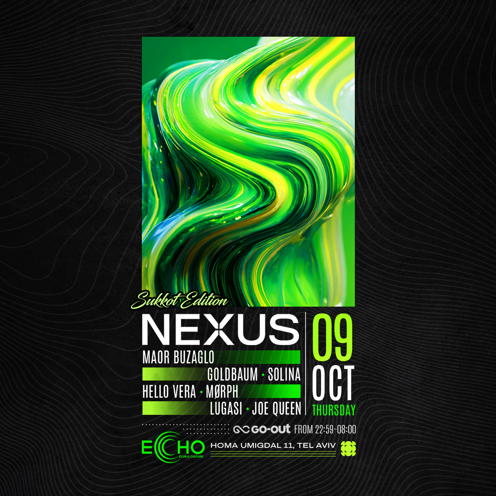 Thursday ECHO NEXUS SUKKOT