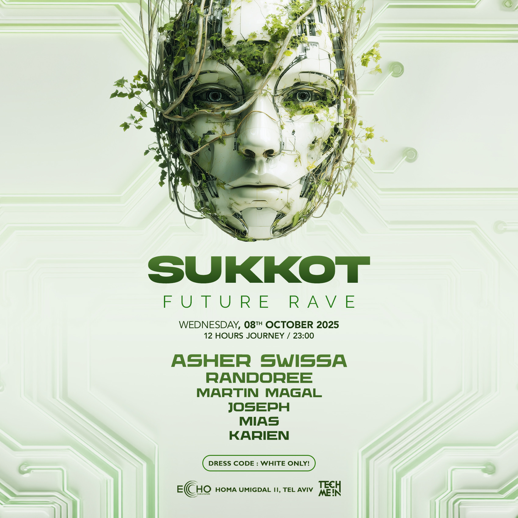 Wednesday ECHO RAVE SUKKOT