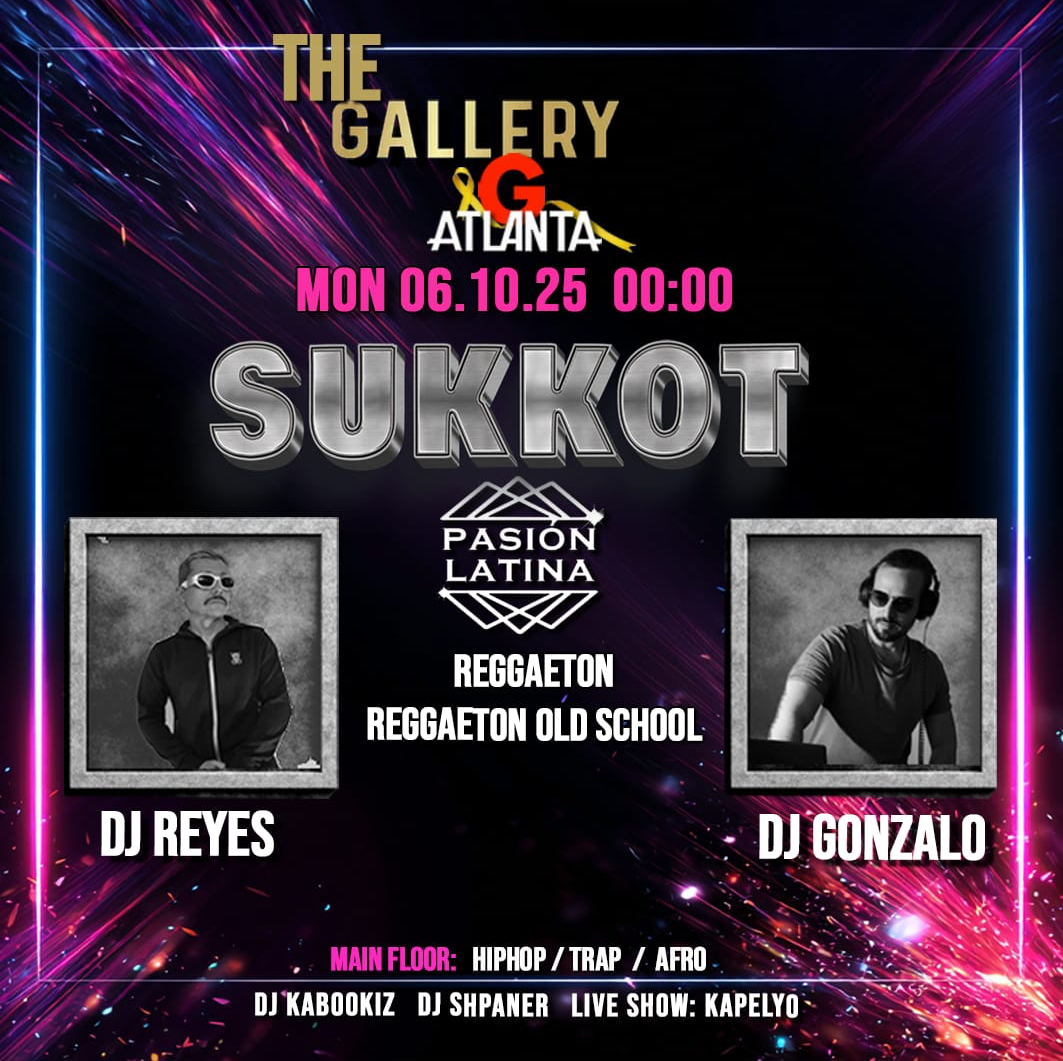 Pasion Latina ATLANTA Monday Sukkot Party