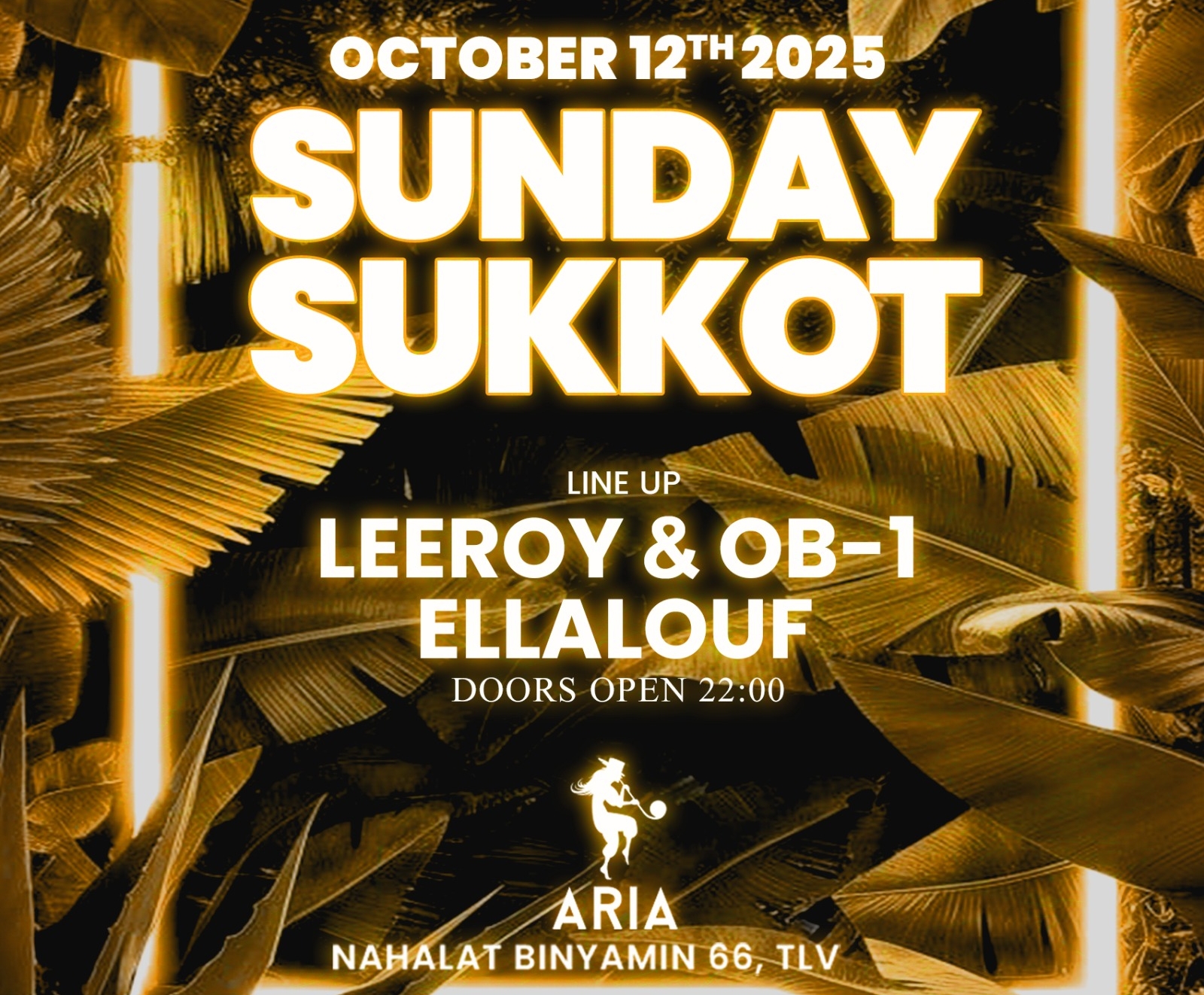 SUNDAY SUKKOT PARTY