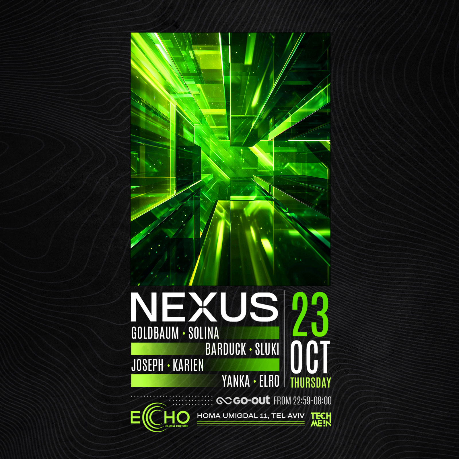 Thursday ECHO NEXUS UNITY