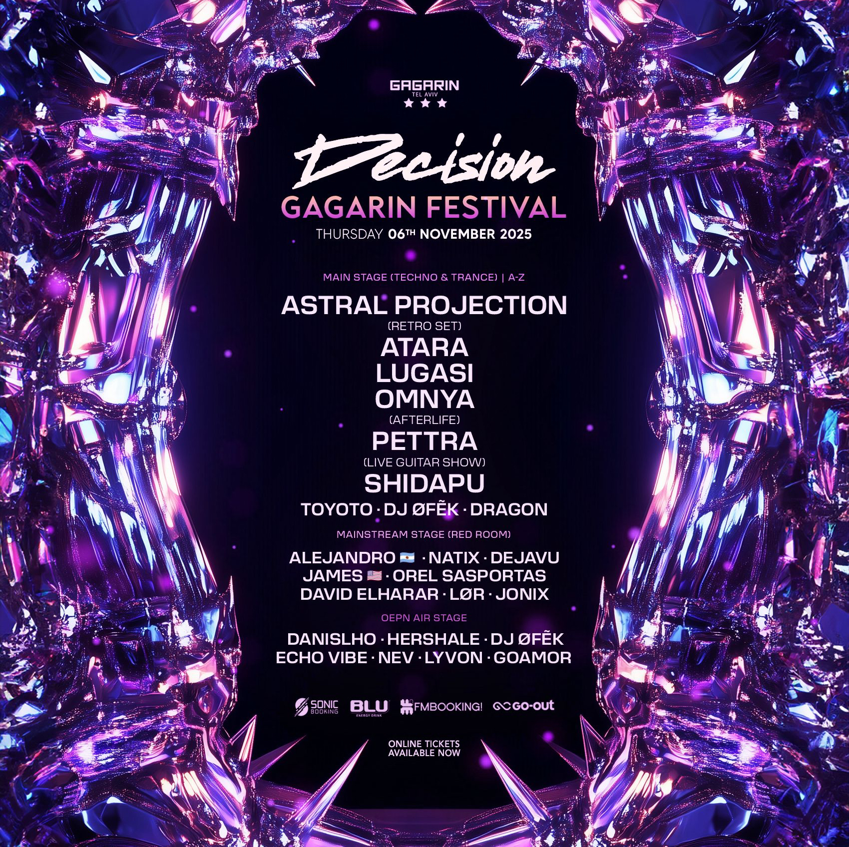 DECISION FESTIVAL GAGARIN