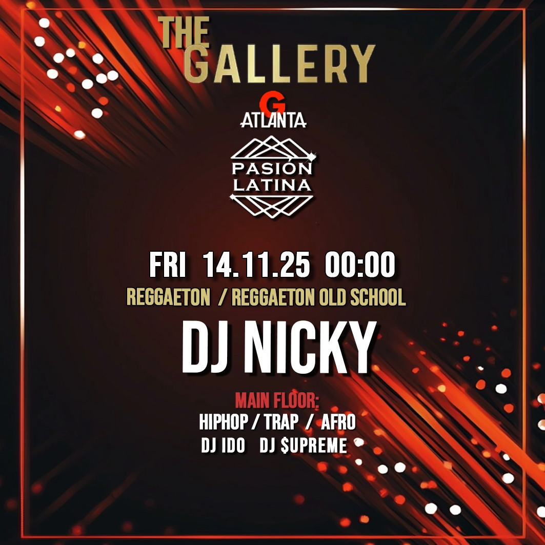 Friday Pasión Latina & Atlanta Tlv