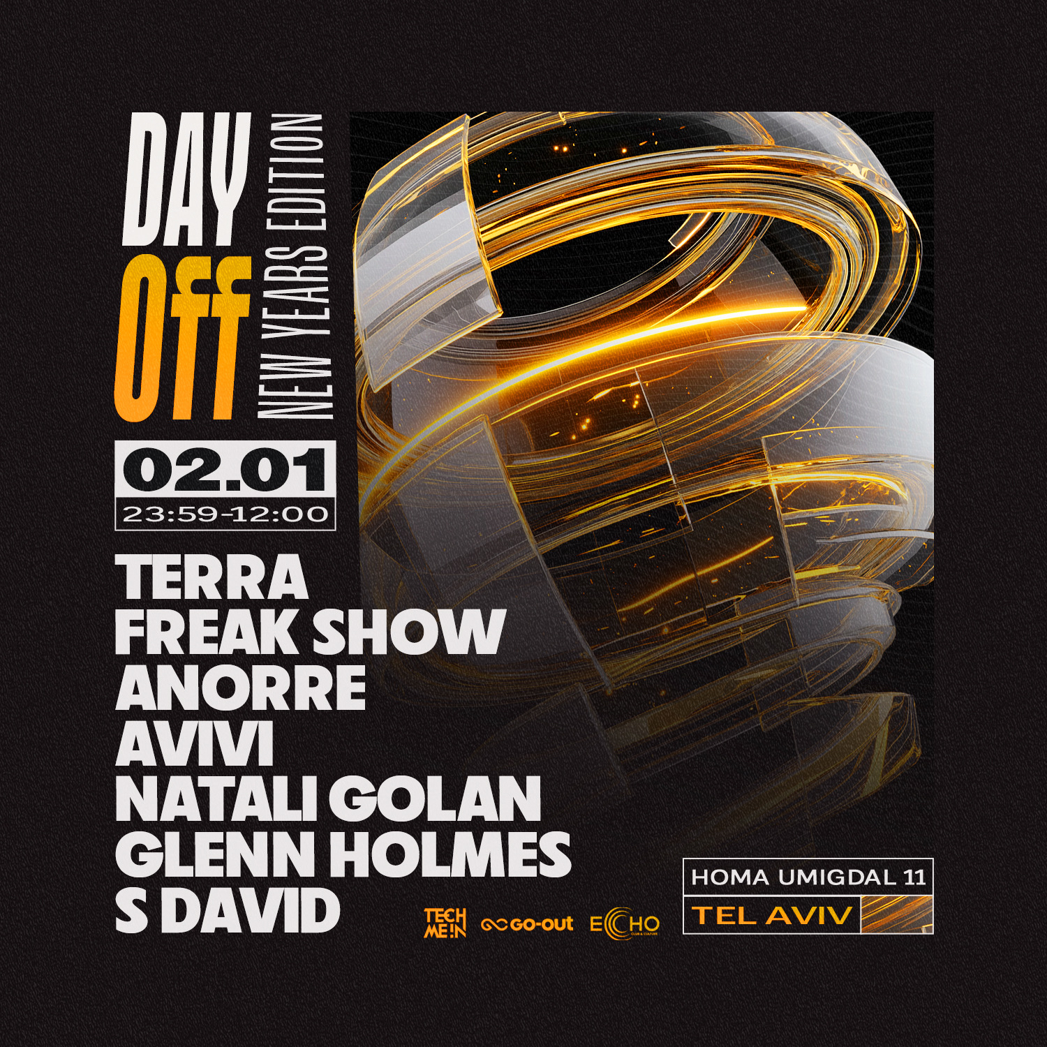 Friday ECHO NEW YEAR’S EVE