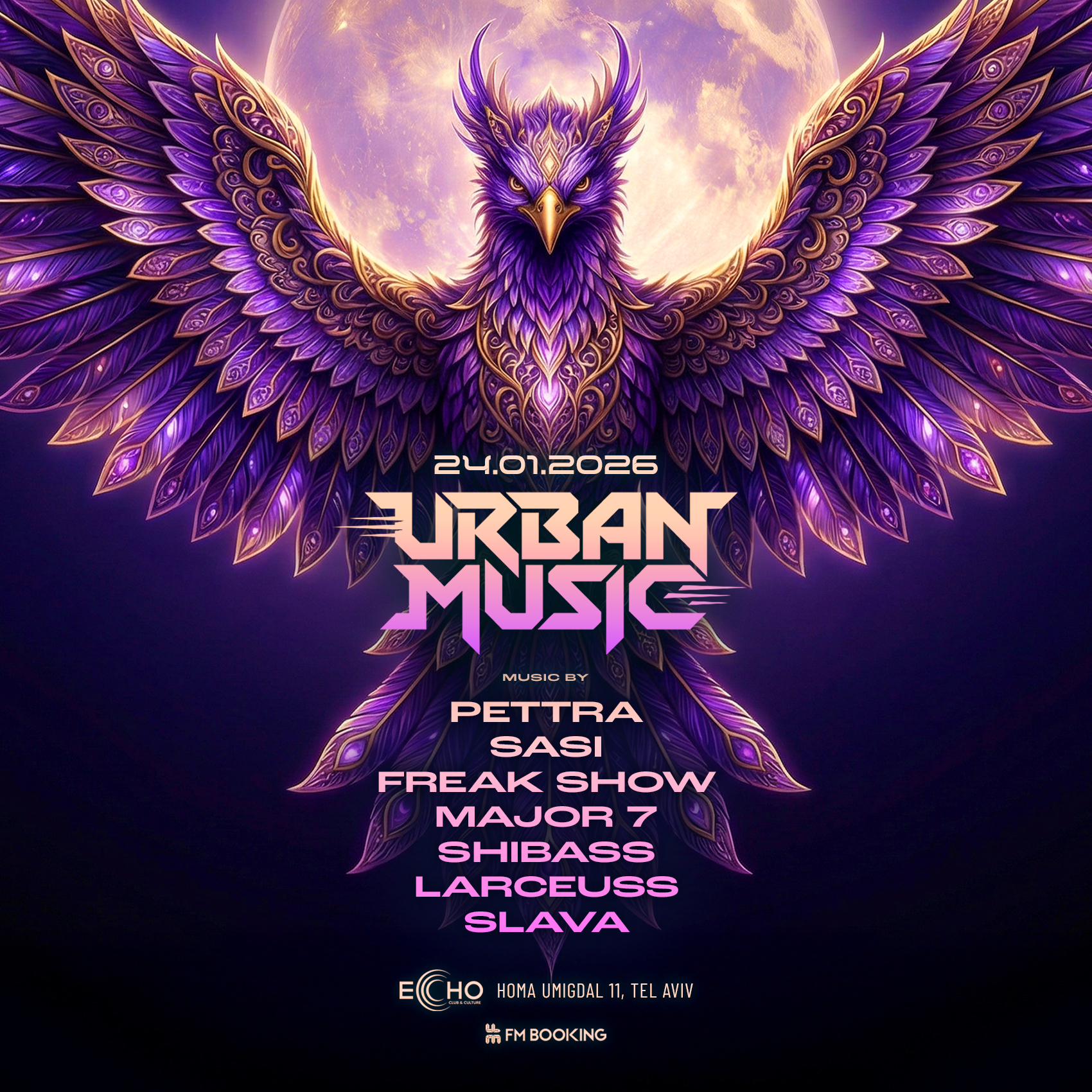 Saturday URBAN MUSIC PETTRA