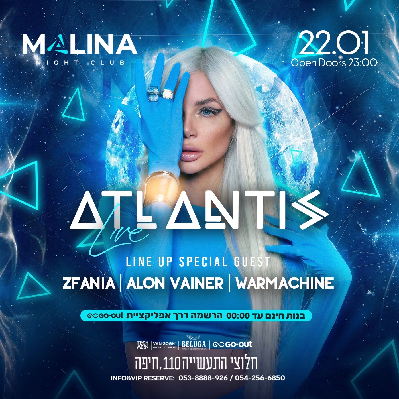 MALINA ATLANTIS - LIVE